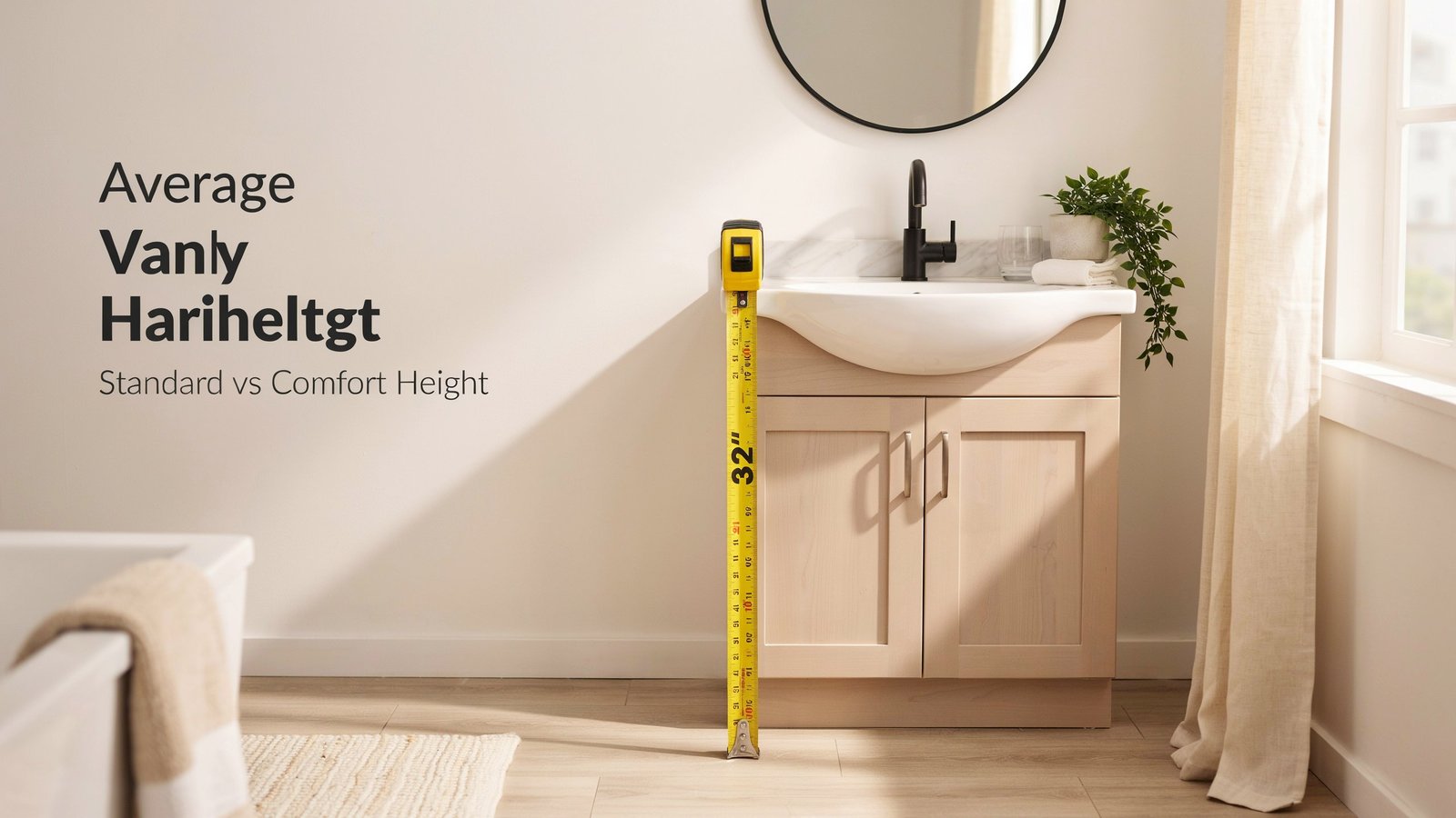 makeup vanity height
