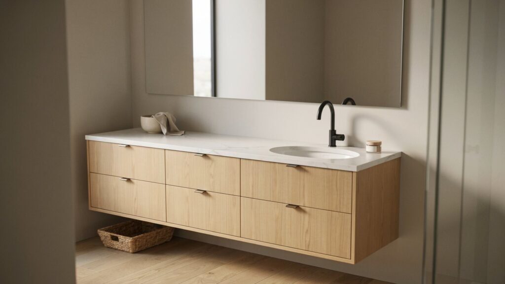 standard vanity depth