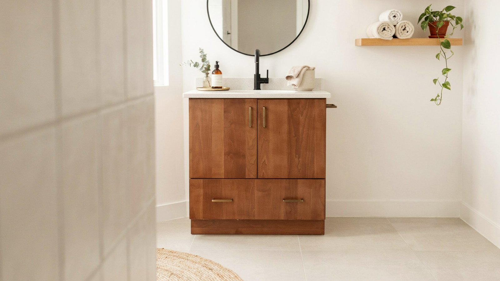 vanity cabinet depth
