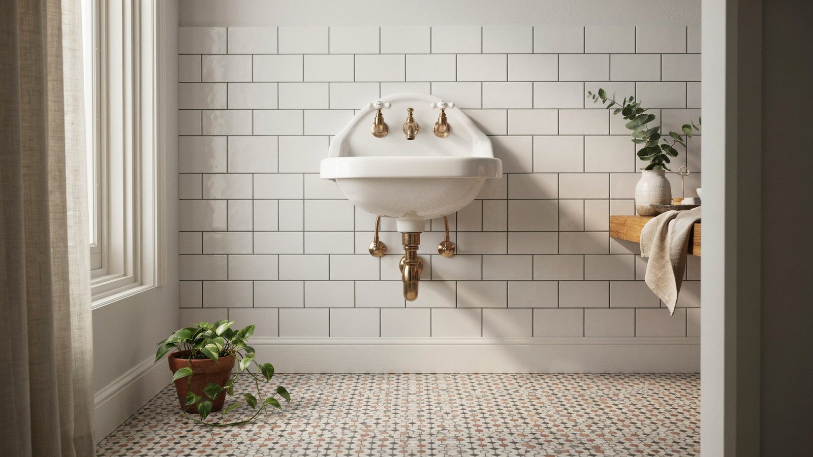 farmhouse wall mount sink