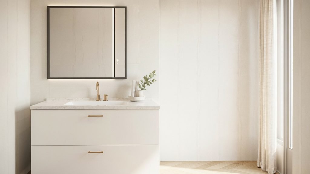 bathroom vanity with sink
