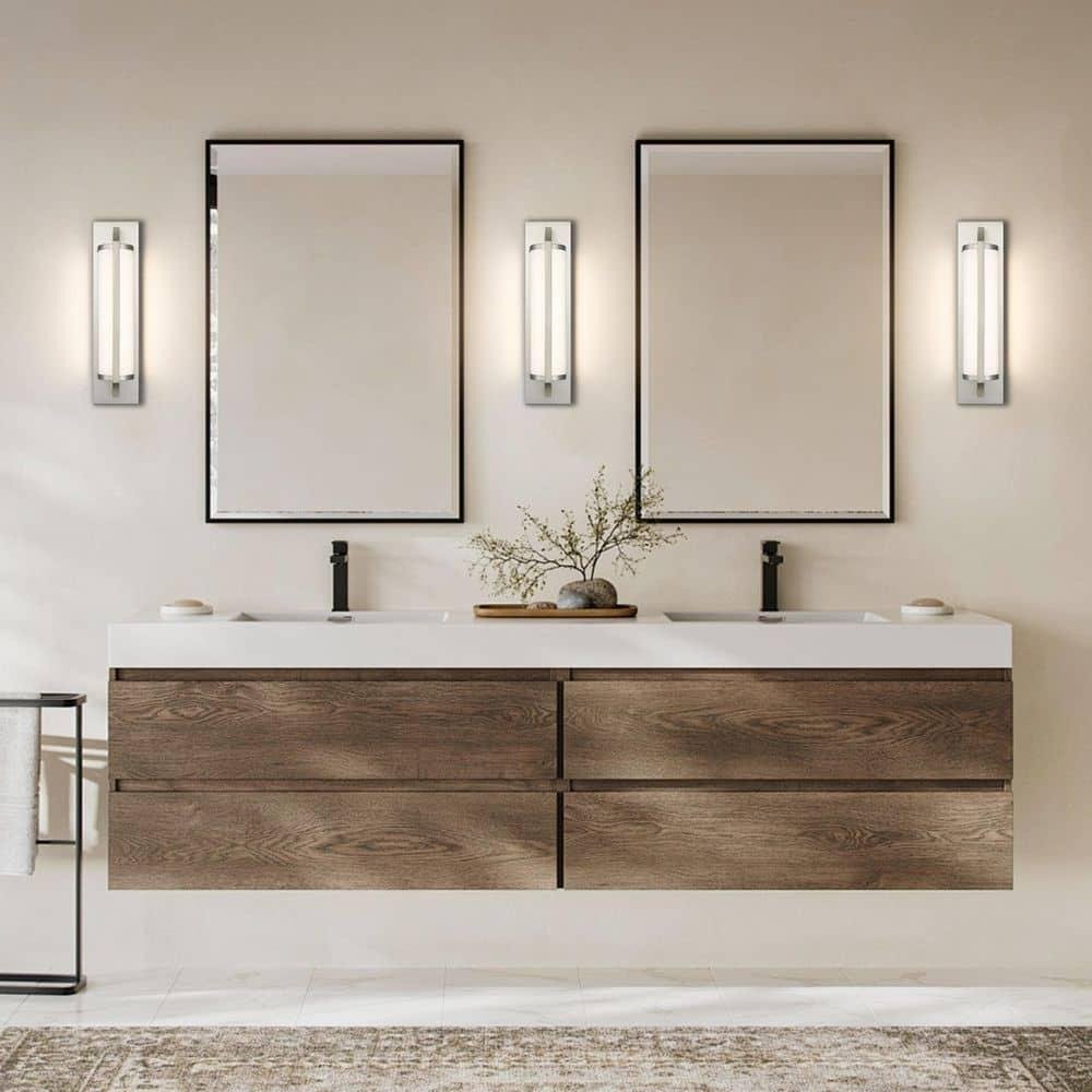 1. mirror size for double sink vanity