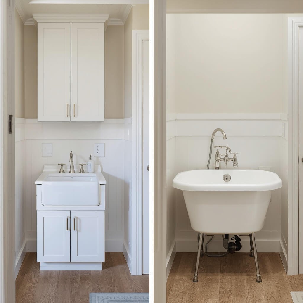 laundry room utility sink