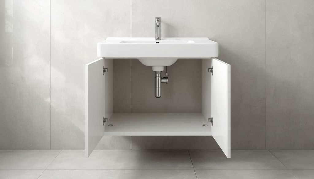 ADA knee clearance under sink
