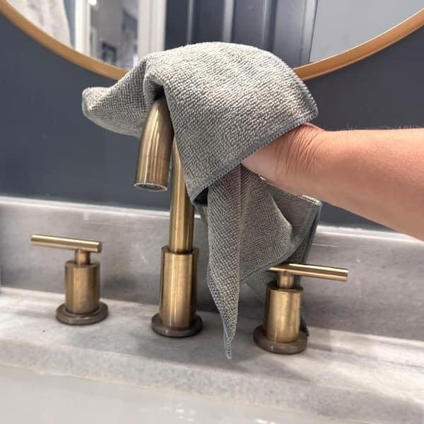 cleaning brass shower fixtures
