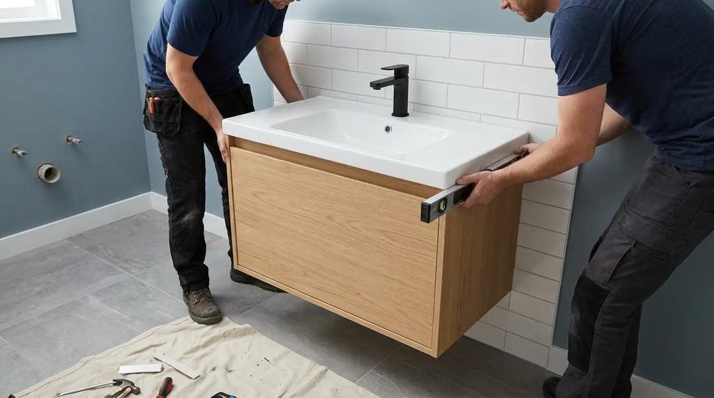 Bathroom vanity installation cost