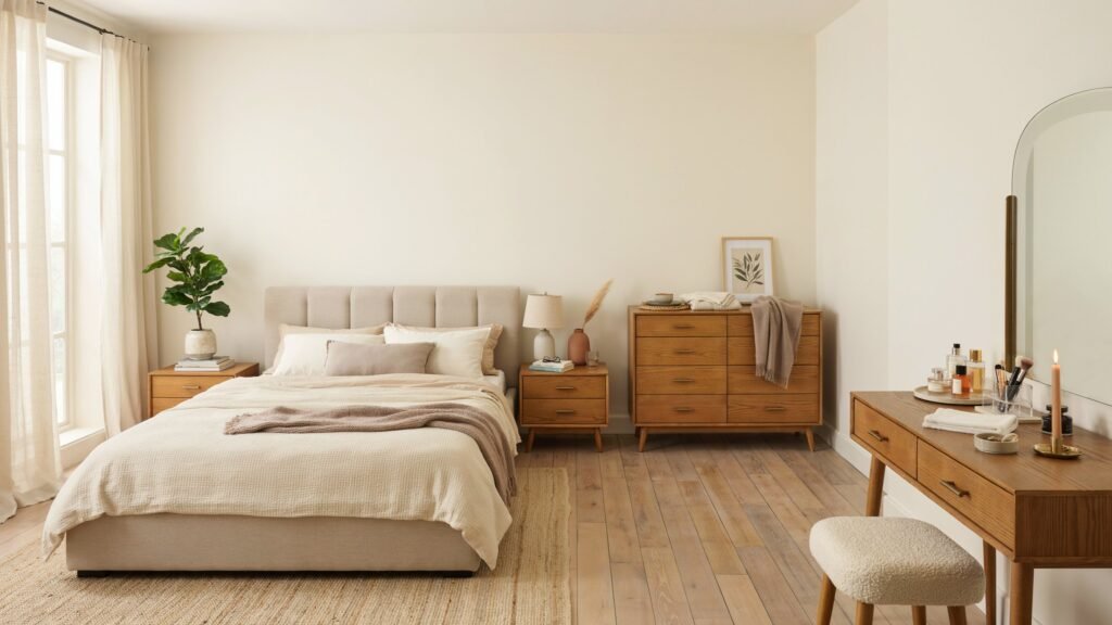 bedroom sets with vanity dresser